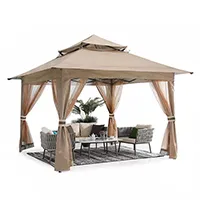 Pavillon mit Metalldach