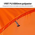 Mountaineering Hiking Backpacking Solo Tent - 60I06Z