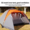 Mountaineering Hiking Backpacking Solo Tent - 60I06Z