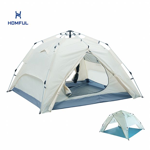 3-4 Person Automatic Hydraulic Spring Pop-Up Tent