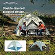 3-4 Person Automatic Hydraulic Spring Pop-Up Tent - 60I11T