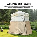 Large Outdoor Portable Camping Shower Tent - 60I24I