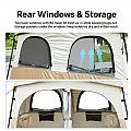 Large Outdoor Portable Camping Shower Tent - 60I24I