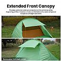 Wholesale Waterproof 20D Nylon Backpacking Camping Tent - 60I24R