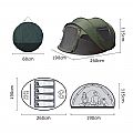 Automatisches Instant-Camping-Pop-Up-Zelt - 60I05K