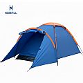 Bergsteigen Wandern Wasserdichtes Doppel-Campingzelt Camping-Tunnelzelt - 60I24G