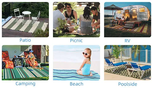 Patio Mats and Step Rugs