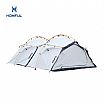 Outdoor Family Camping Flex Bow Canvas Tent - 60I07T