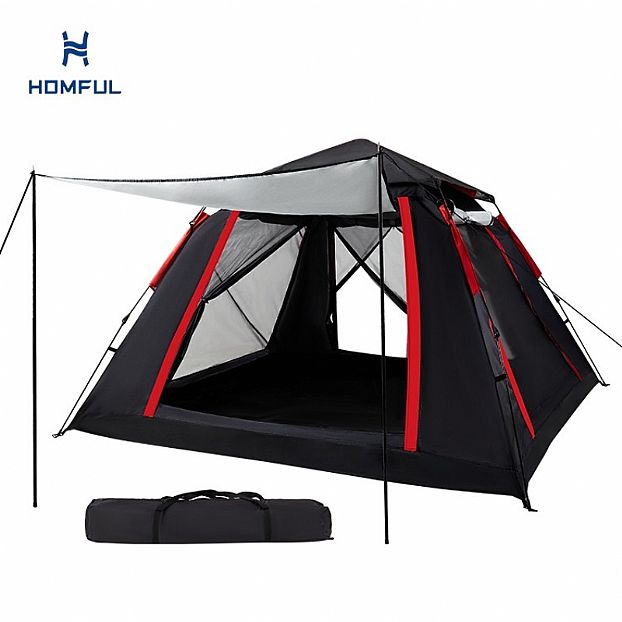 Large 4-6 Person Automatic Tent for Family Camping
