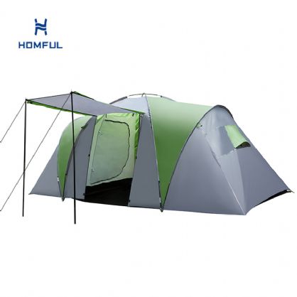 Double-room Design Family Tunnel Tent