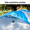 Large Outdoor Waterproof Camping Tunnel Tent - 60I24H