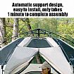 Mushroom Automatic Hexagonal Outdoor Camping Tent - 60I29A