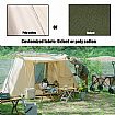 Outdoor Family Camping Flex Bow Canvas Tent - 60I29B