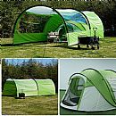 Camping Pop Up Zelt mit Plane - 60I07X