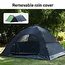 PU3000mm Allwetter-wasserdichtes 4-Personen-Camping-Tunnelzelt - 60I24F