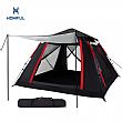 가족 캠핑용 대형 4~6인용 자동 텐트 - 60I11Z