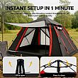 가족 캠핑용 대형 4~6인용 자동 텐트 - 60I11Z