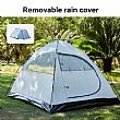 대형 야외 방수 캠핑 터널 텐트 - 60I24H