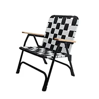 Silla platillo plegable de gran tamaño