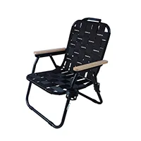 Silla plegable para acampar en la playa con mochila