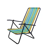 Silla de camping de playa ajustable de dos posiciones
