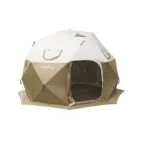 Selbstöffnendes kugelförmiges Campingzelt