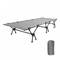 Cuna de camping ajustable de dos capas