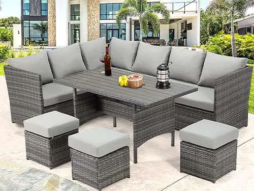 7 조각 파티오 가구 세트