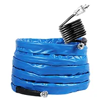 Manguera de agua potable calentada