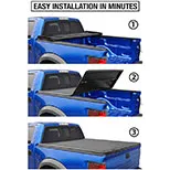 Cubierta suave para camionetas de tres pliegues / cuatro pliegues