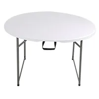 Round Fold-in-half Table