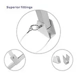 Toldo bimini de cuatro arcos de tubo cuadrado de aluminio Toldo bimini de cuatro arcos de tubo cuadrado de aluminio