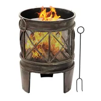 Large Round Fire Pit