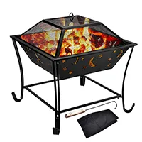 Courtyard Metal Steel Fire Pit