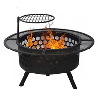32in Steel Outdoor Fire Pit