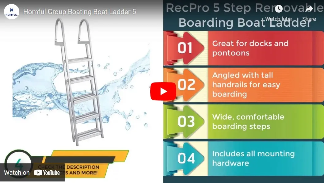 Barcos: Escalera de barco de 5 peldaños