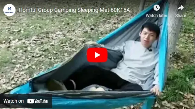 Cámping: Colchoneta para acampar