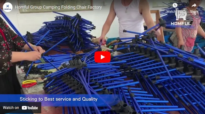 Cámping: Fábrica de sillas plegables