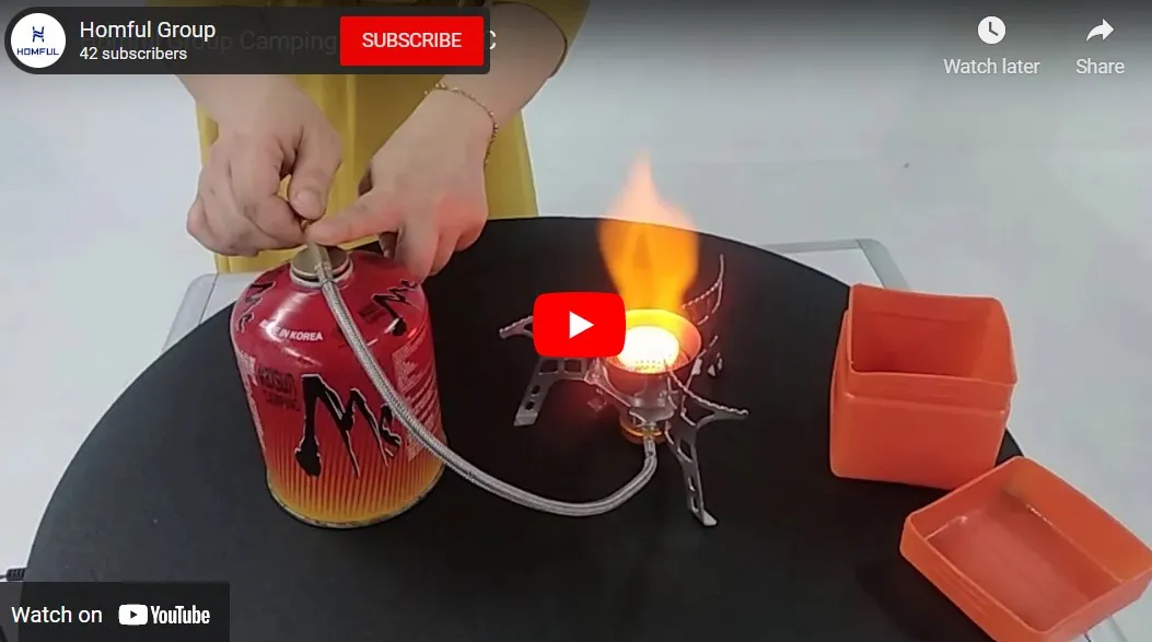 Camping: Outdoor Burners & Stoves