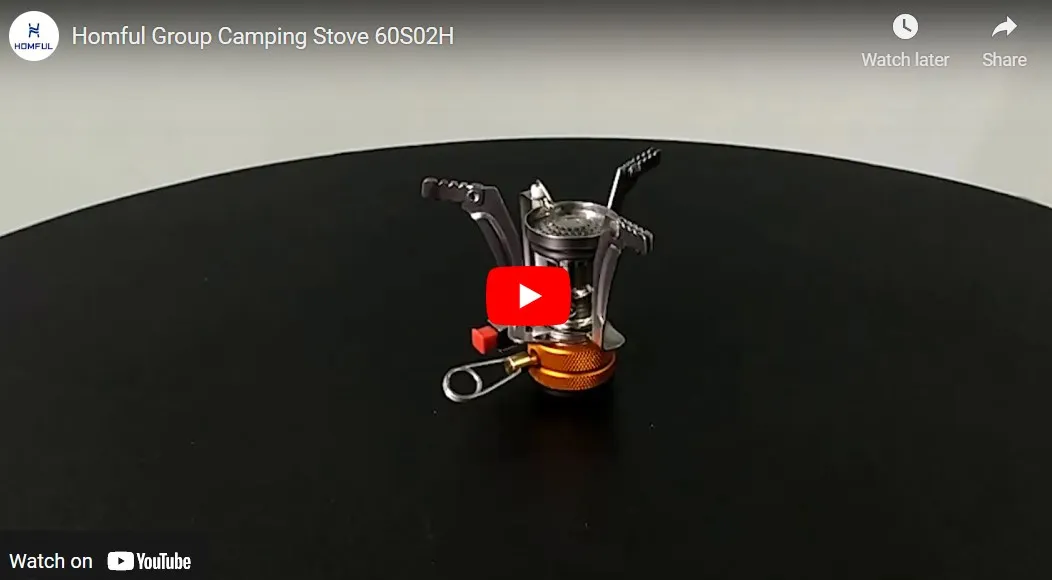 Camping: Outdoor Stove