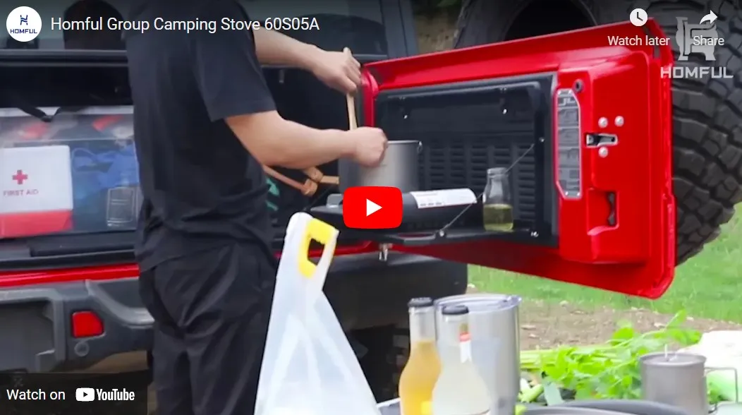 Camping: Portable Butane Stove