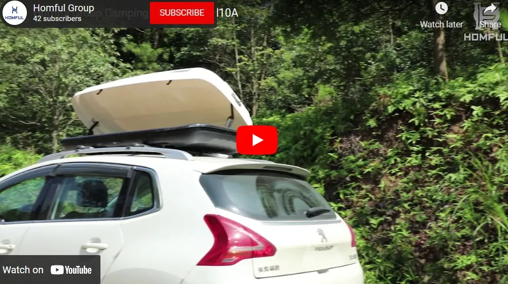Camping: Rooftop Cargo Boxes