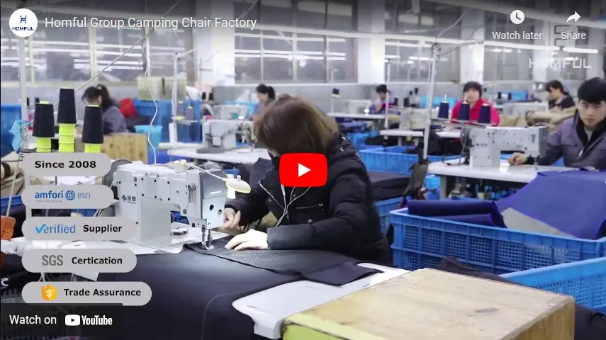 Camping: Wooden Chair Factory