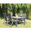 5 Pieces Aluminum Garden Dining Furniture Set - 11D01L