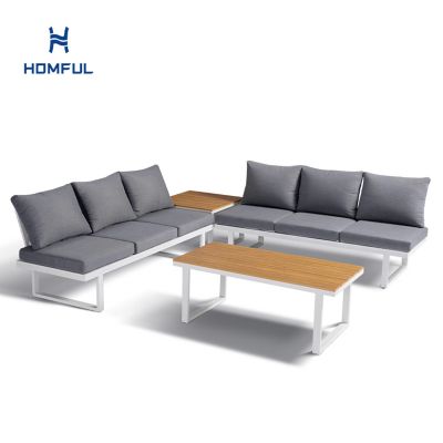 Aluminum Outdoor Adjustable Sofa Set