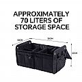 Zusammenklappbarer Aufbewahrungsorganisator mit großer Kapazität - 70J04G