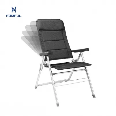 5 Heights Adjustable Folding Dining Chair