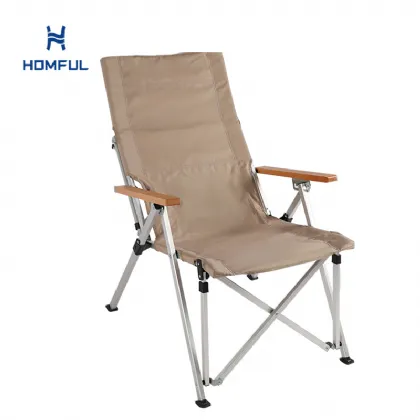 Folding Adjustable High Back Camping Chair