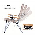 Folding Adjustable High Back Camping Chair - 60C17B