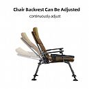 Foldable Fishing Chair with Retractable Stand - 60C24F